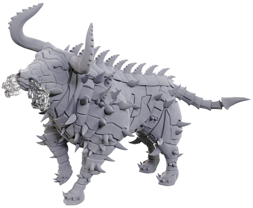 Critical Roll - Unpainted Minis - Miskath Gorgon