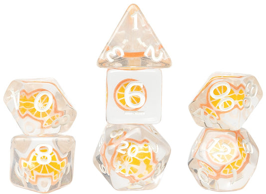 Sirius Dice - Fruit Slice - 7 Die Set