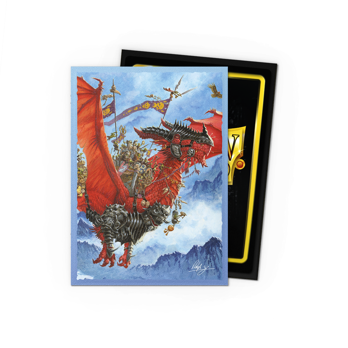 Dragon Shield - 100 Standard Size Dual Matte Art Sleeves - The Raid