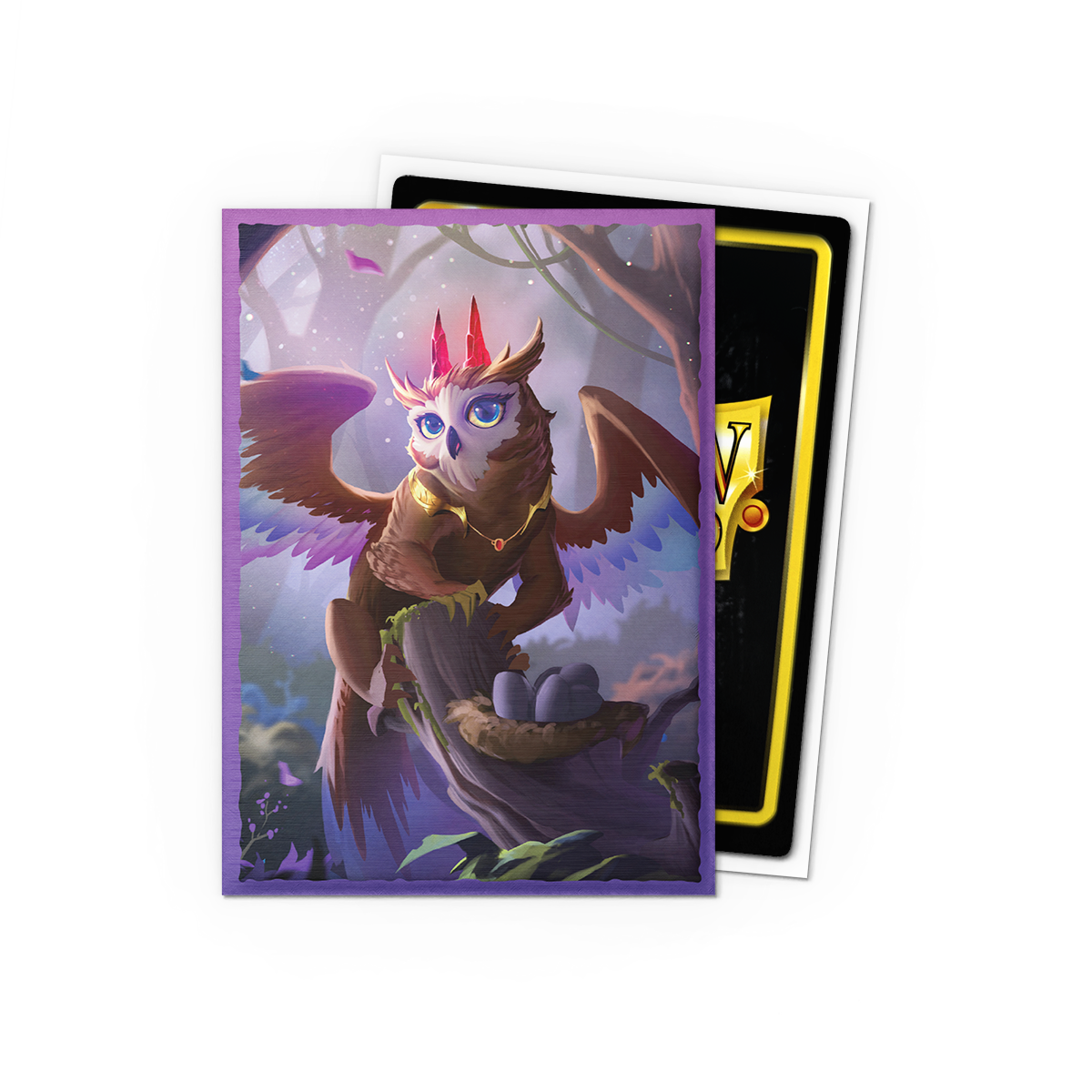Dragon Shield - 100 Standard Size Brushed Art Sleeves - The Dragowlis