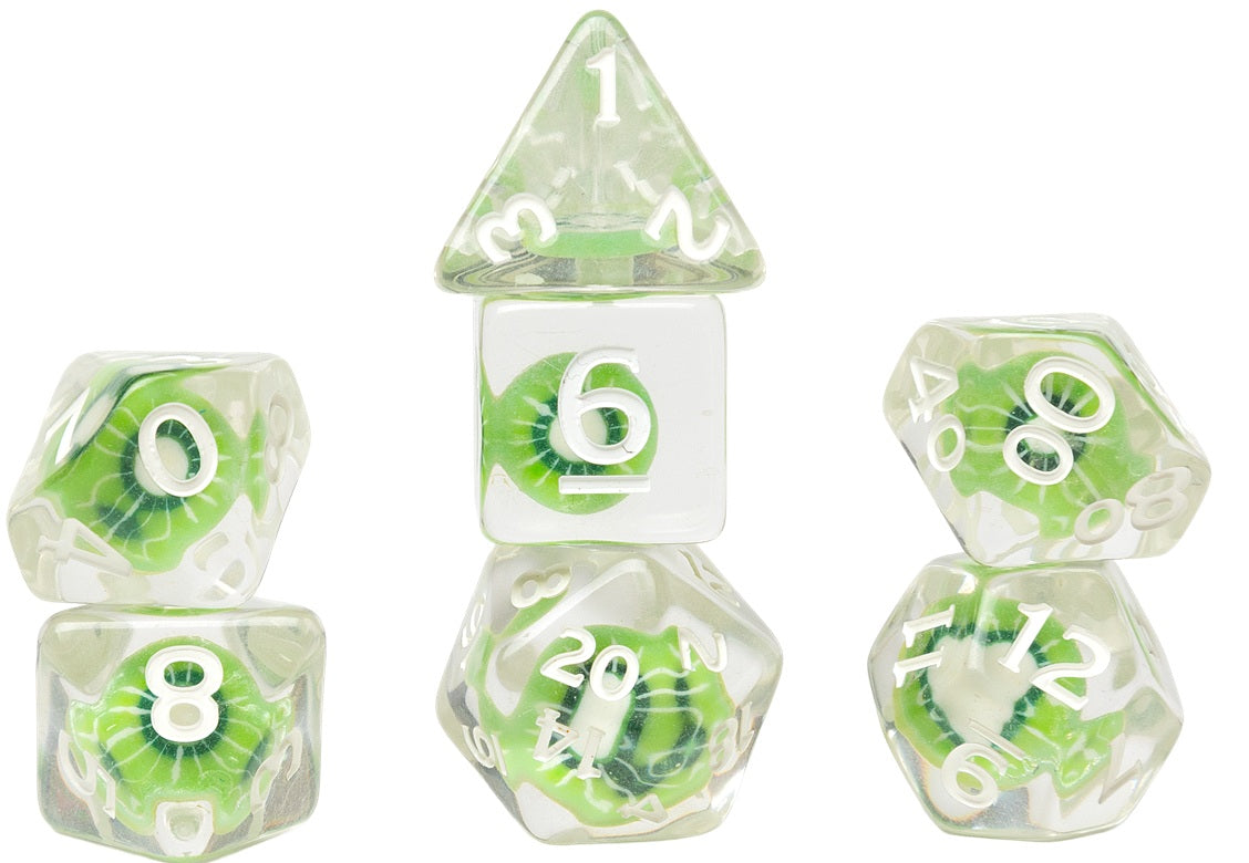 Sirius Dice - Fruit Slice - 7 Die Set