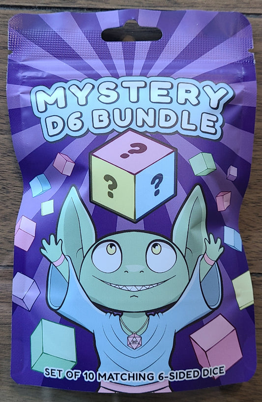 Mystery Dice Goblin - Mystery D6 Bundle - Set of 10 16mm D6