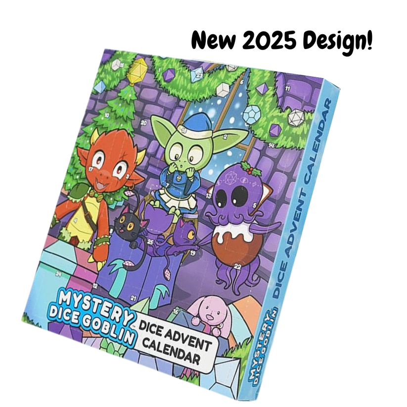 Mystery Dice Goblin - Christmas Dice Advent Calendar