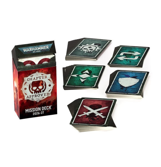 Warhammer 40K - Chapter Approved Mission Deck - 2026-27