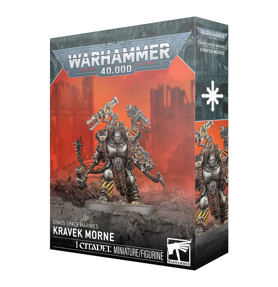 Warhammer 40K - Chaos Space Marines - Kravek Morne