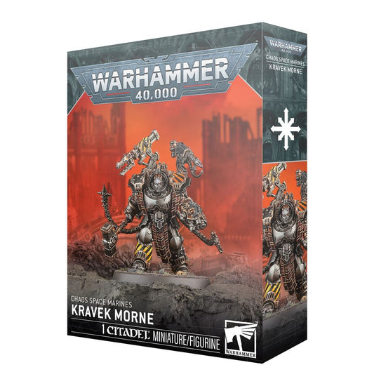 Warhammer 40K - Chaos Space Marines - Kravek Morne