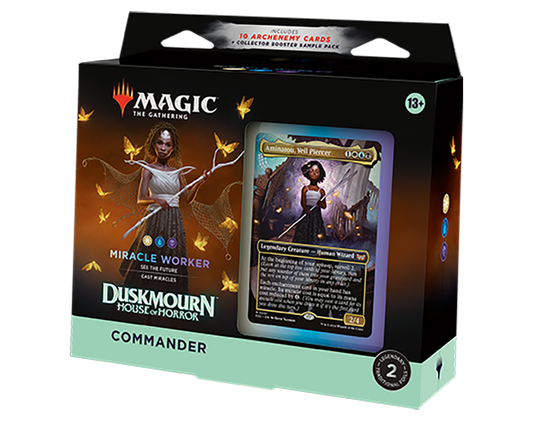 MTG - Duskmourn House of Horror - Miracle Worker Commander Deck