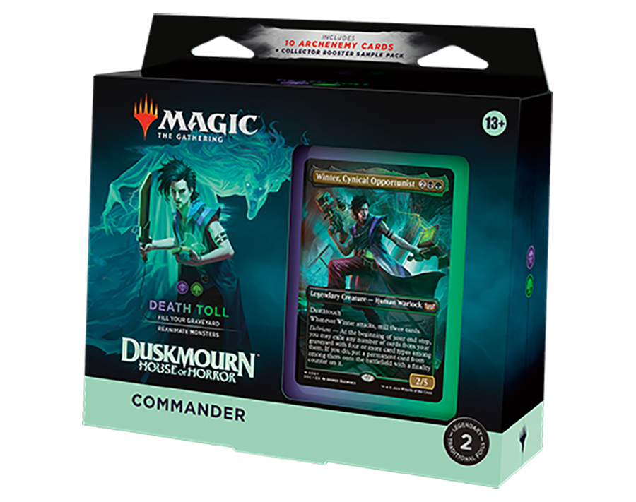 MTG - Duskmourn House of Horror - Death Toll Commander Deck