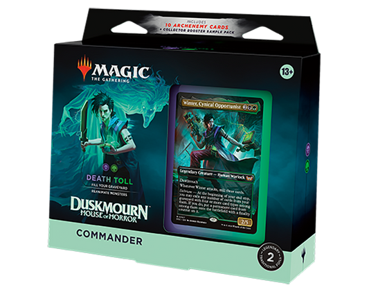 MTG - Duskmourn House of Horror - Death Toll Commander Deck