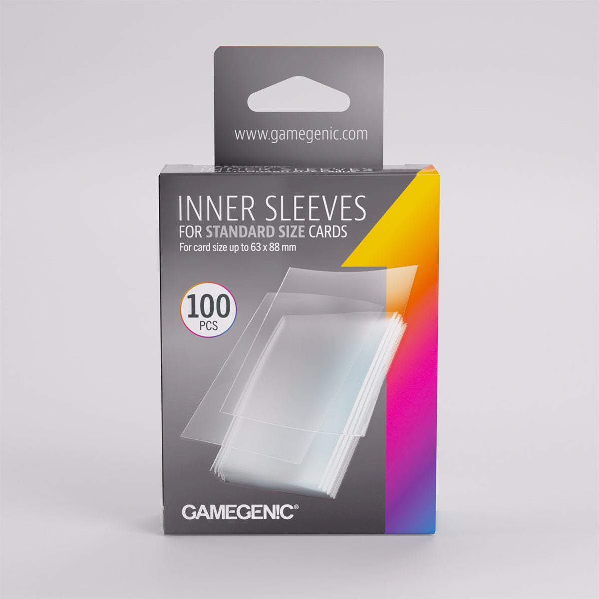 Gamegenic - Inner Sleeves - Standard Size 100 Sleeves