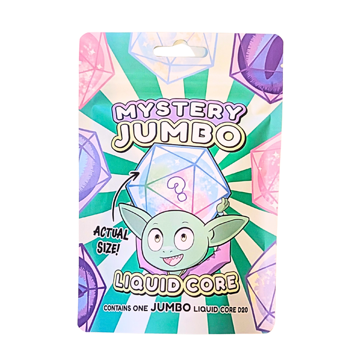 Mystery Dice Goblin - Mystery Jumbo Liquid Core D20
