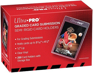 Ultra Pro - Semi-Rigid Card Holders - 200CT