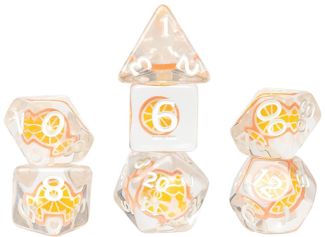 Sirius Dice - Fruit Slice - 7 Die Set