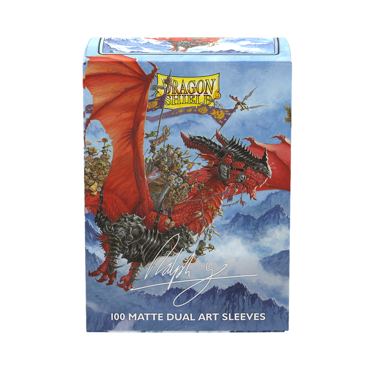Dragon Shield - 100 Standard Size Dual Matte Art Sleeves - The Raid