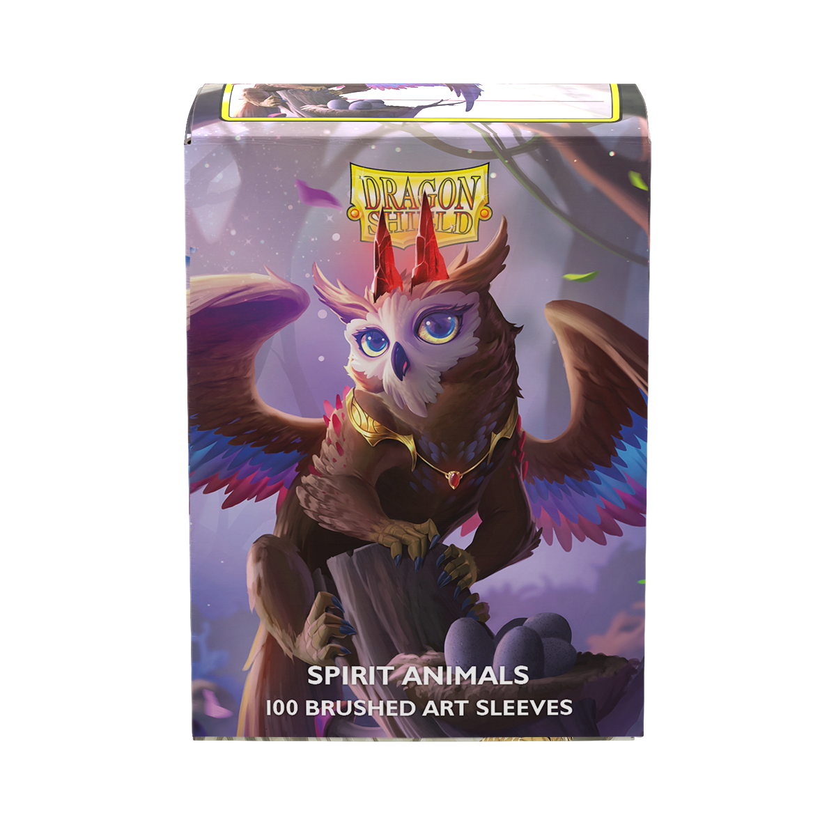 Dragon Shield - 100 Standard Size Brushed Art Sleeves - The Dragowlis