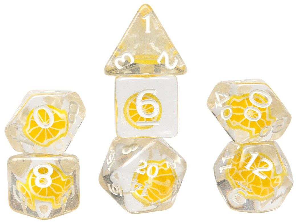 Sirius Dice - Fruit Slice - 7 Die Set