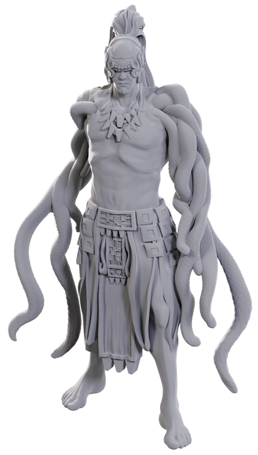 D&D - Unpainted Minis - Yuan-ti Pit Master