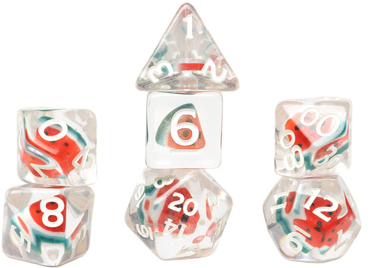 Sirius Dice - Fruit Slice - 7 Die Set